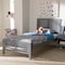 Baxton Studio Sedona Modern Grey-Finished Wood Twin Platform Bed 143-7874 - alternate 2